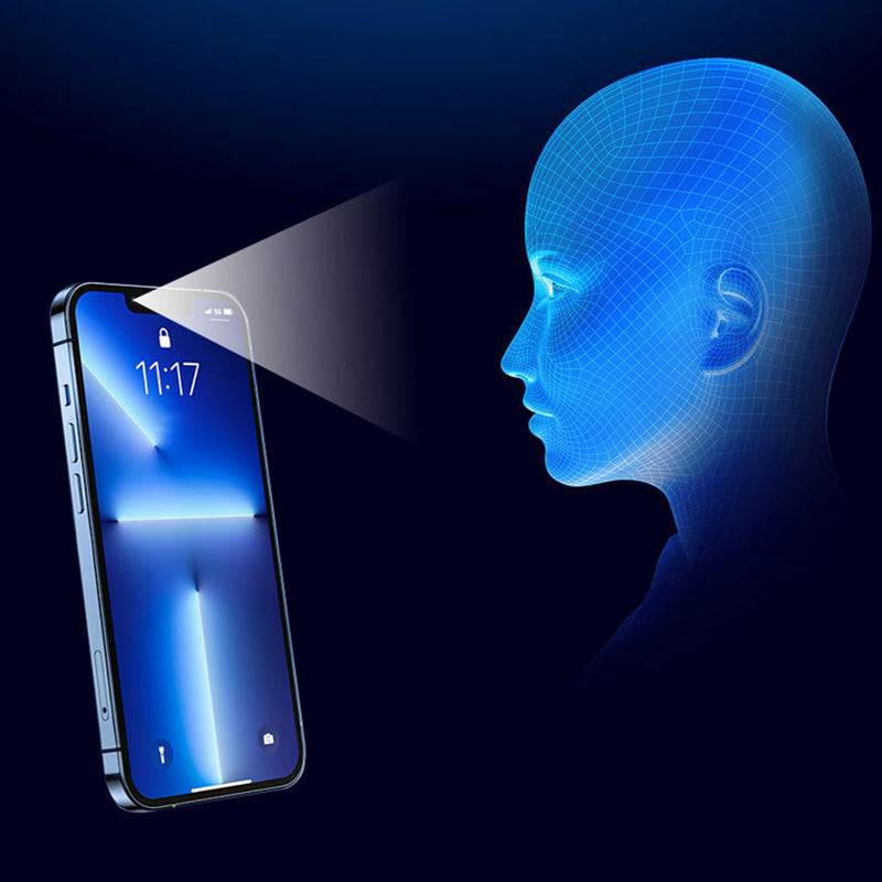 iPhone Tempered Anti-Peeking Screen Protector without Bubbles No Dust