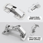 Cabinet Hinges - Easy Installation of Bridge-Shaped Door Hinges