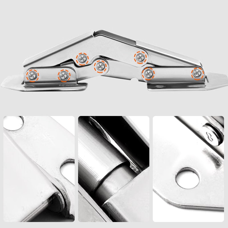 Cabinet Hinges - Easy Installation of Bridge-Shaped Door Hinges