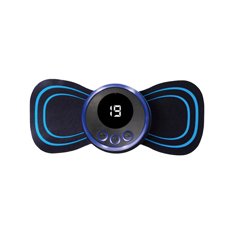 Portable massager with 8 modes and LCD screen