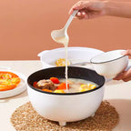 Multifunctional Electric Frying Pan with Steamer - CookEase