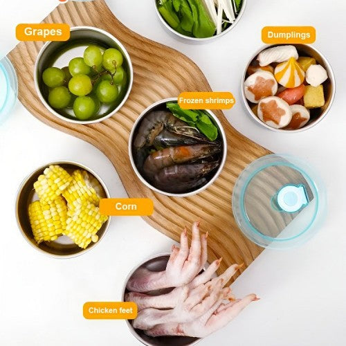 304 Stainless Steel Sealed Freshness Storage Box