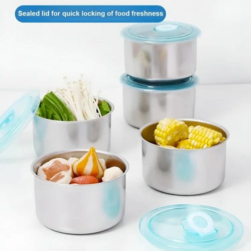 304 Stainless Steel Sealed Freshness Storage Box
