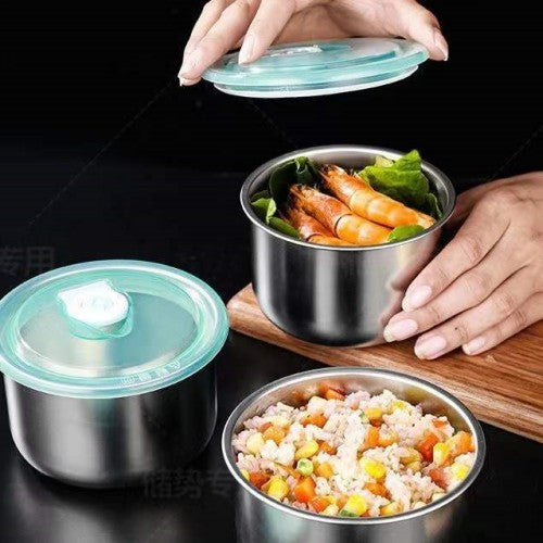 304 Stainless Steel Sealed Freshness Storage Box