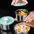 304 Stainless Steel Sealed Freshness Storage Box