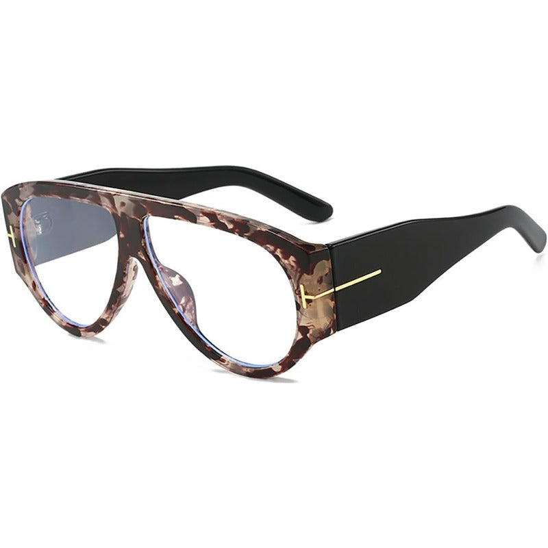 Oversized UV400 Aviator Sunglasses