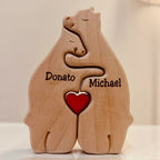 CozyBears Wooden Family Puzzle