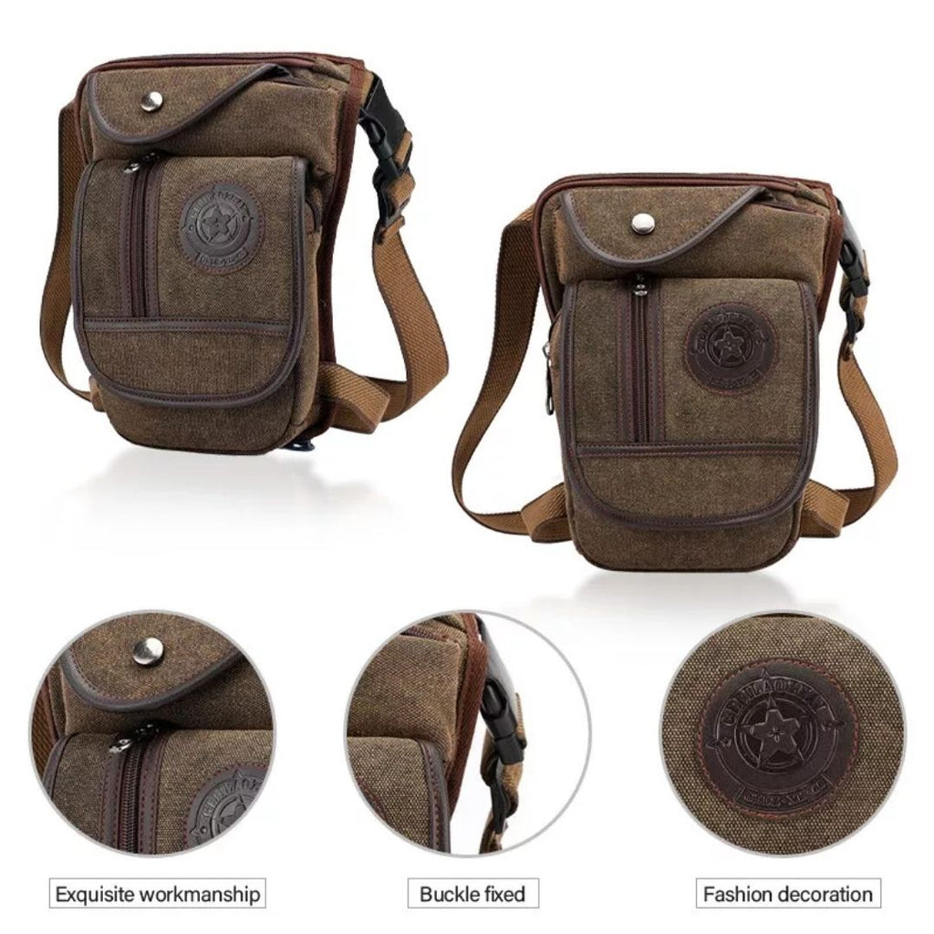 Outdoor Leg Bag – Waterproof Motorcycle Thigh & Hip Pouch for Travel & Adventure