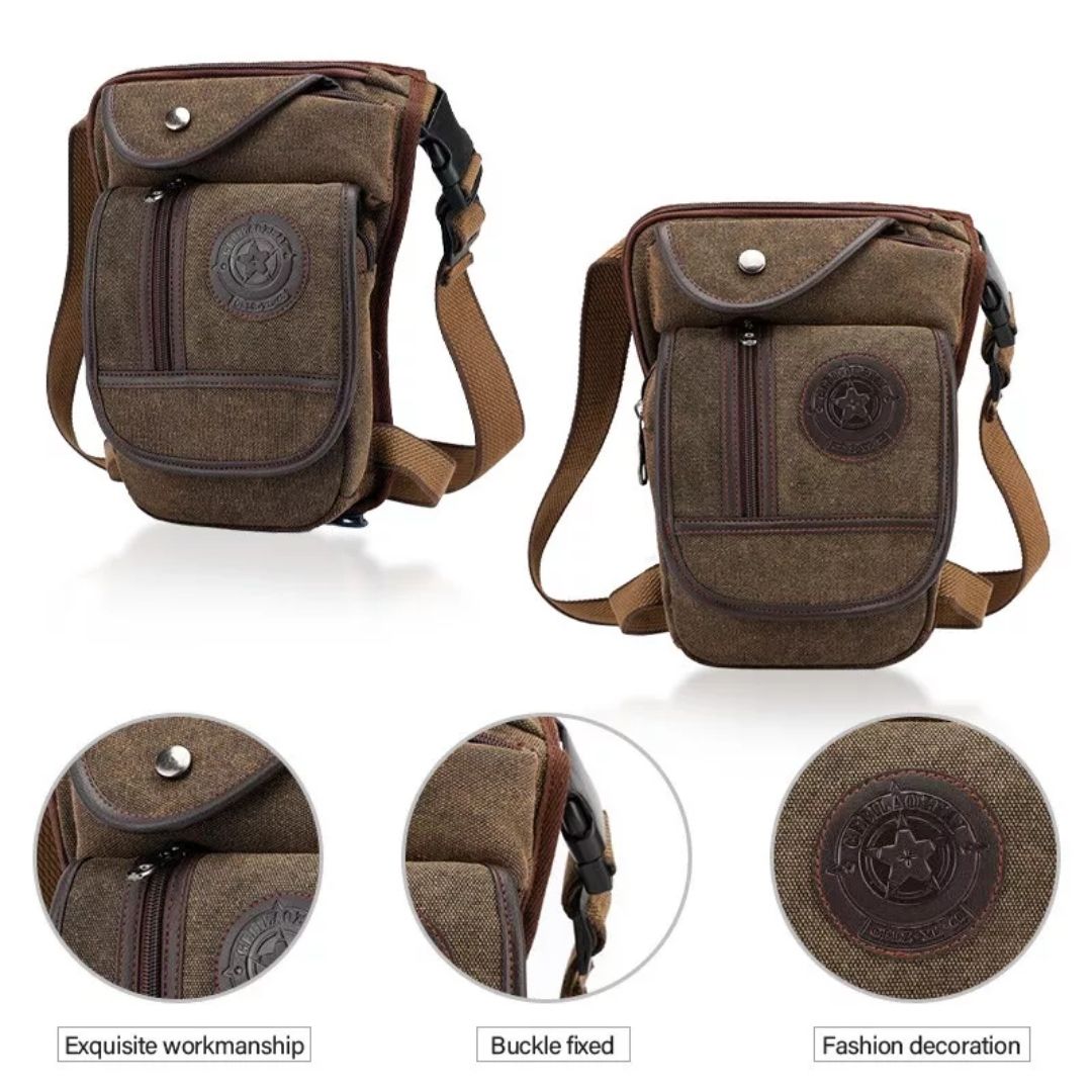 Outdoor Leg Bag – Waterproof Motorcycle Thigh & Hip Pouch for Travel & Adventure