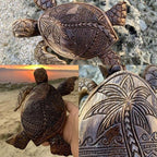 Sea Turtle Resin Ornament