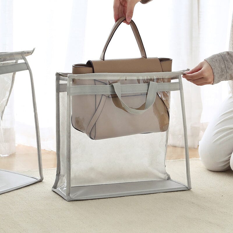 Transparent moisture-resistant dust bag