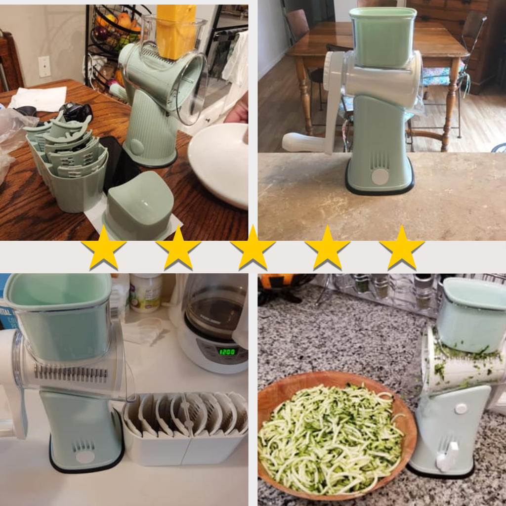 5 in 1 Gourmet Food Grater