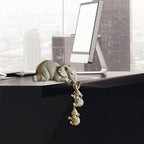 Elephant sitter hand-painted figures