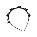 Headband with fringe clip