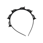 Headband with fringe clip