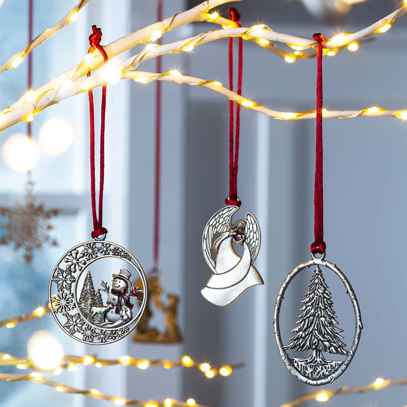 Solid Tin Christmas Decoration