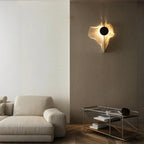 Rotatable Ripple-Light Wall Sconce with Aluminum and Stainless Steel