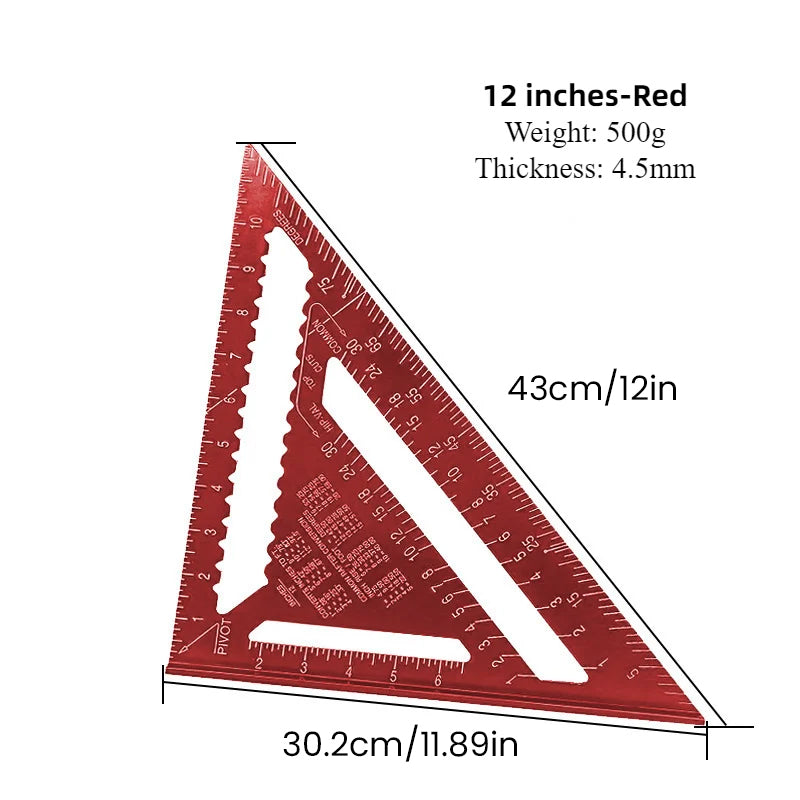 Aluminum alloy woodworking tools