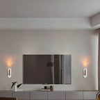 Adjustable Nordic LED Wall Light with Flame Effect