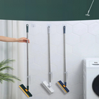 Glazora DuoBrush Cleaning Brush | 2-in-1 for Floors & Windows | With Swivel Head & Telescopic Handle | Effortless Cleanliness