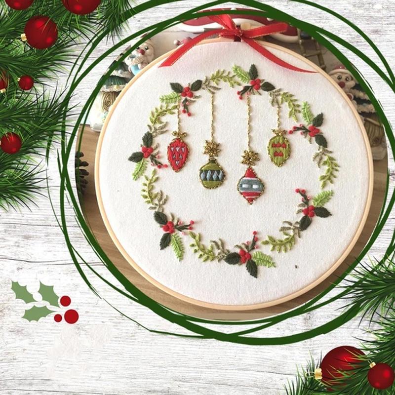 Christmas Embroidery Kit