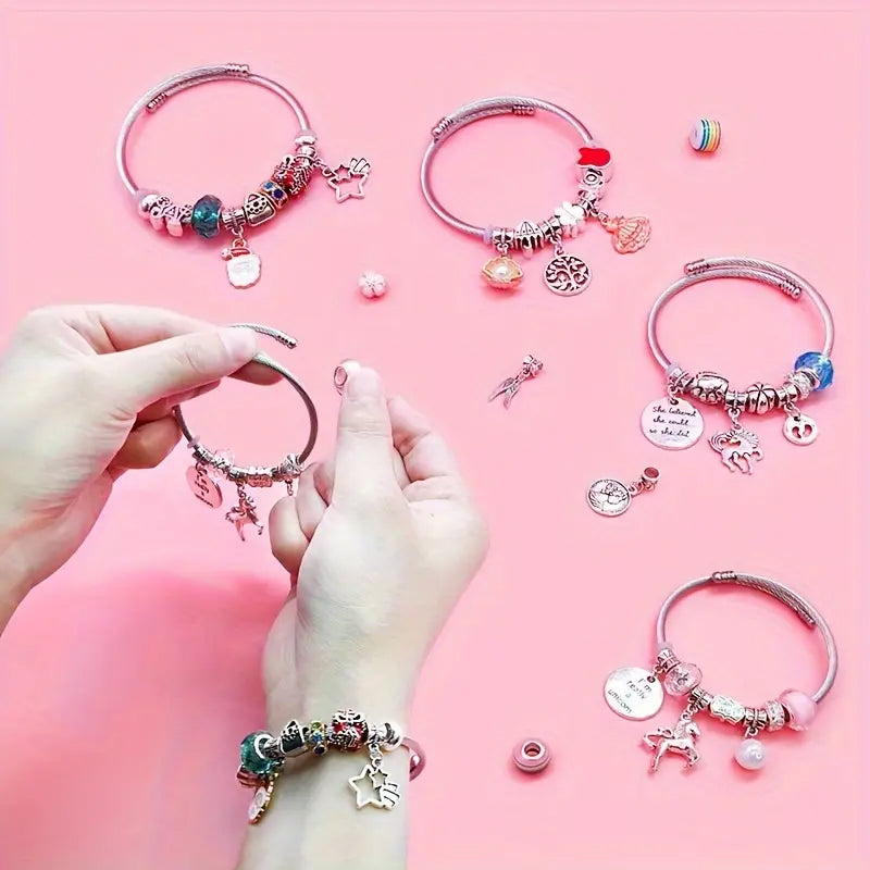 Girls Charm Bracelet Craft Kit