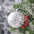 Christmas Ball Ornaments with Hanging Hooks, Multi-Piece Sets