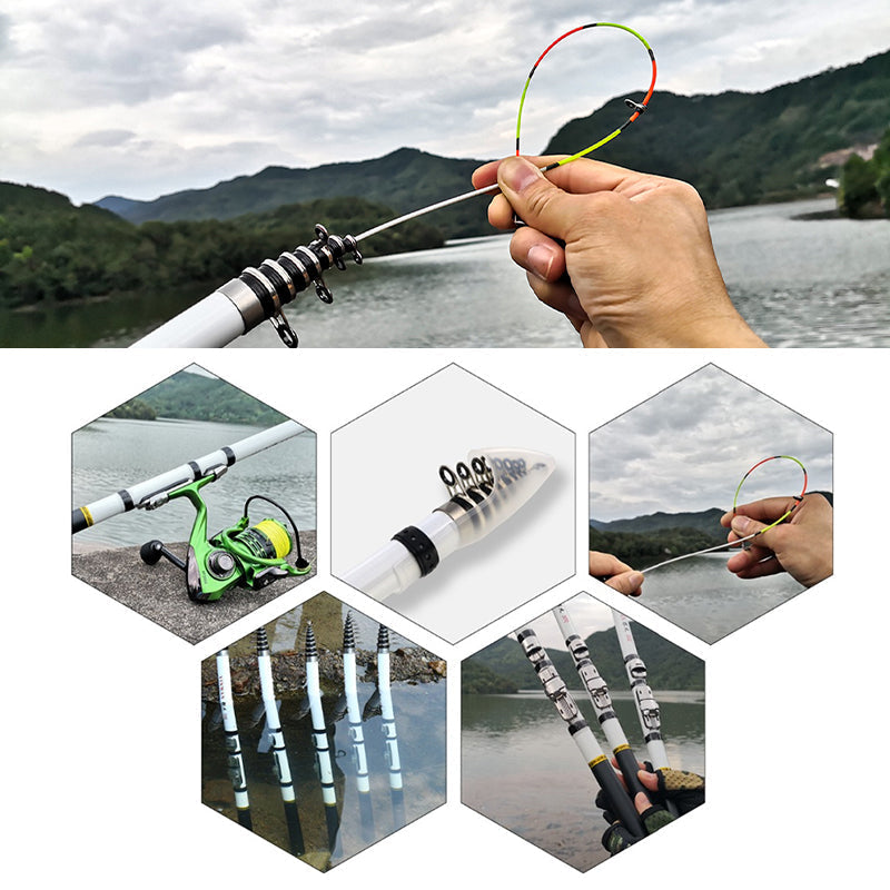 Mini portable multifunctional fishing rod