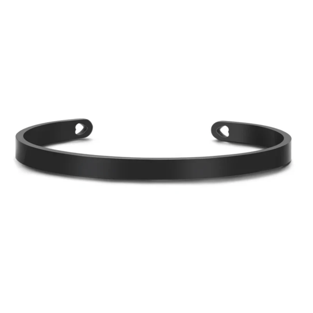 Stainless Steel Bracelet with Engraving for Individual Elegance