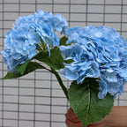 Artificial Hydrangea Flowers Outdoors