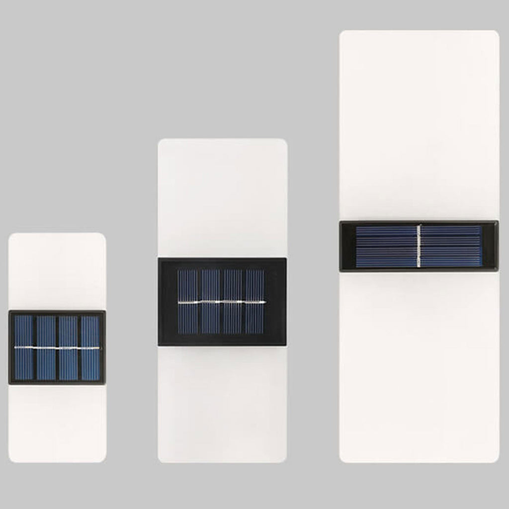 LumaZen Solar LED Wall Lamp | Weatherproof | Solar Powered Outdoor Lighting | Garden & Patio Decor