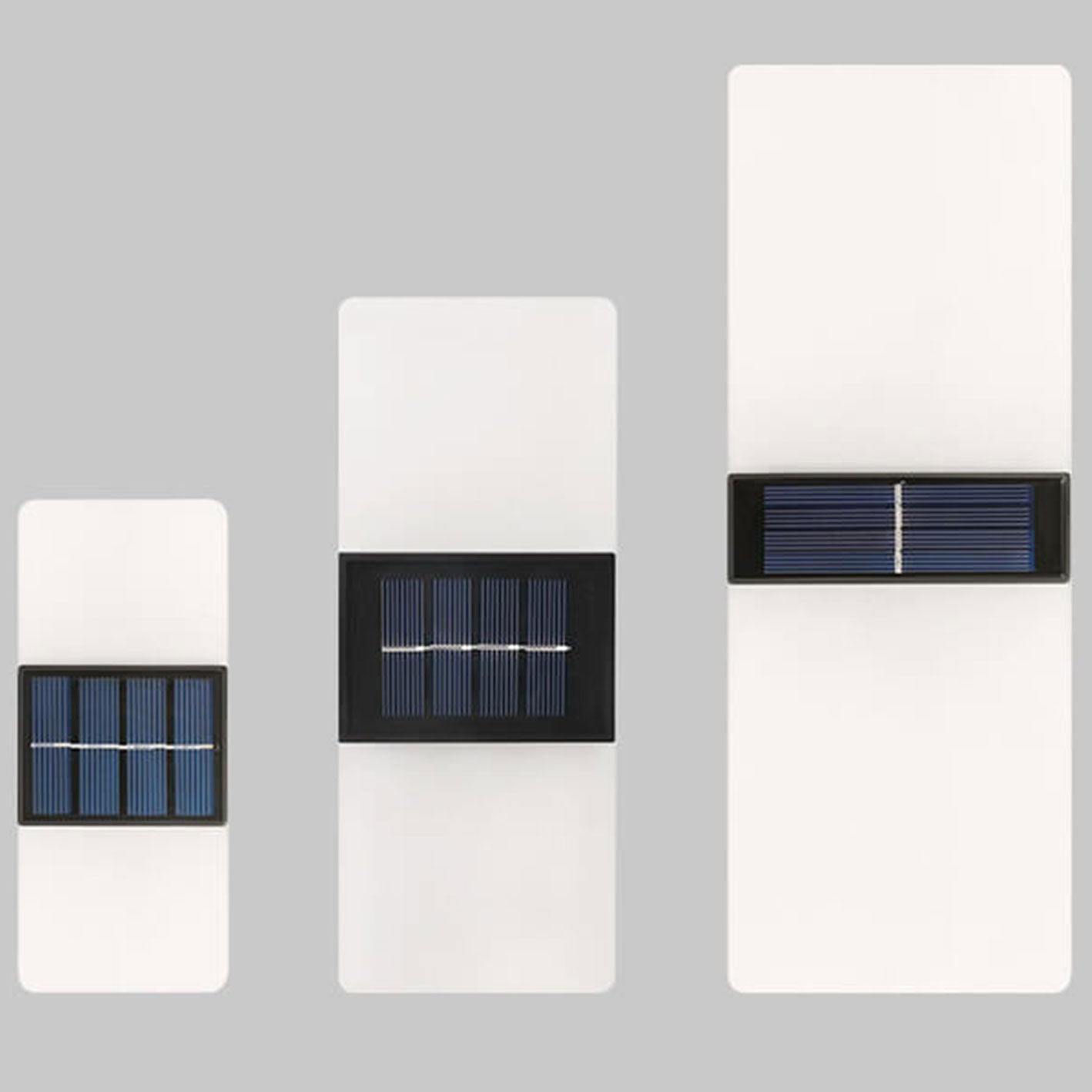 LumaZen Solar LED Wall Lamp | Weatherproof | Solar Powered Outdoor Lighting | Garden & Patio Decor