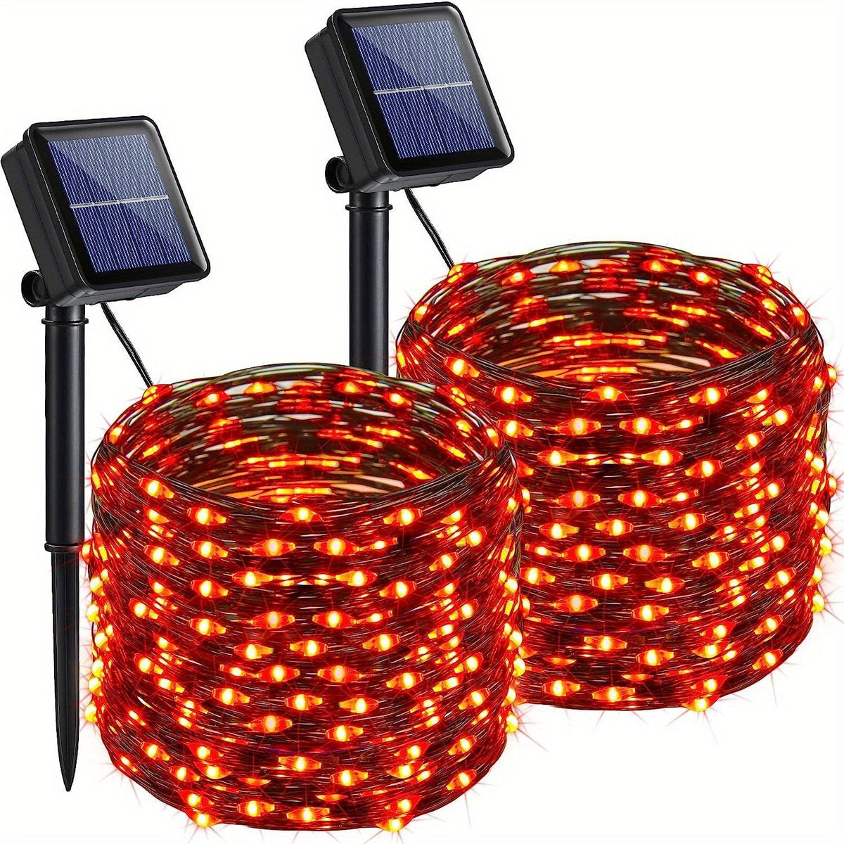 Solar Outdoor Fairy Lights with 200 LEDs for Garden, Patio and Fence Decor