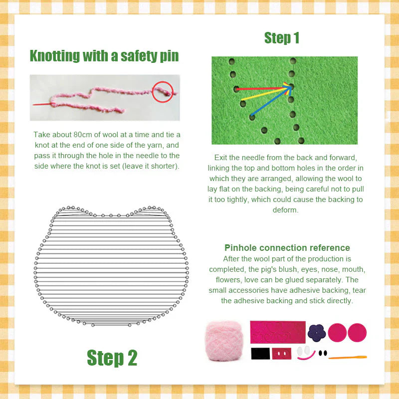 DIY Embroidery Doll Kit for Kids — Unleash playful creativity and pride in little hands!