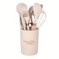 Cooking - Kitchen joy with the elegant silicone kitchen utensil set