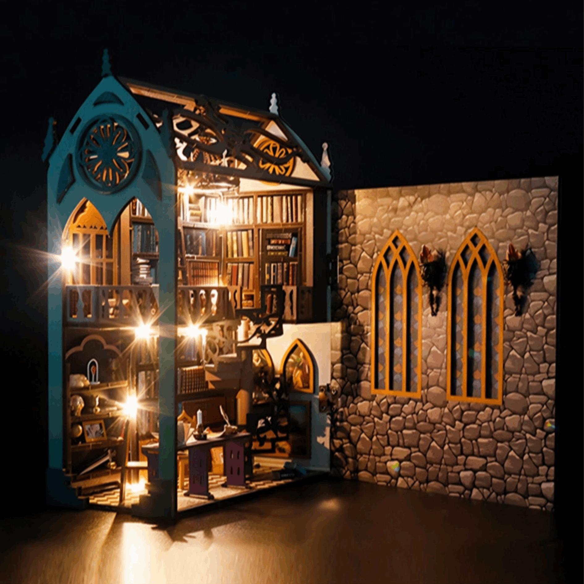 Ancient Library DIY Book Nook Kit