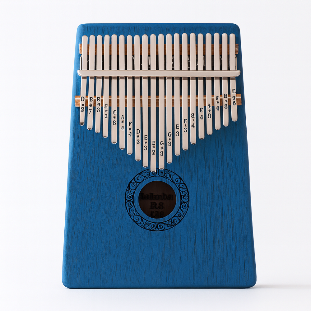 17-key Kalimba Thumb Piano – Portable musical instrument made of wood