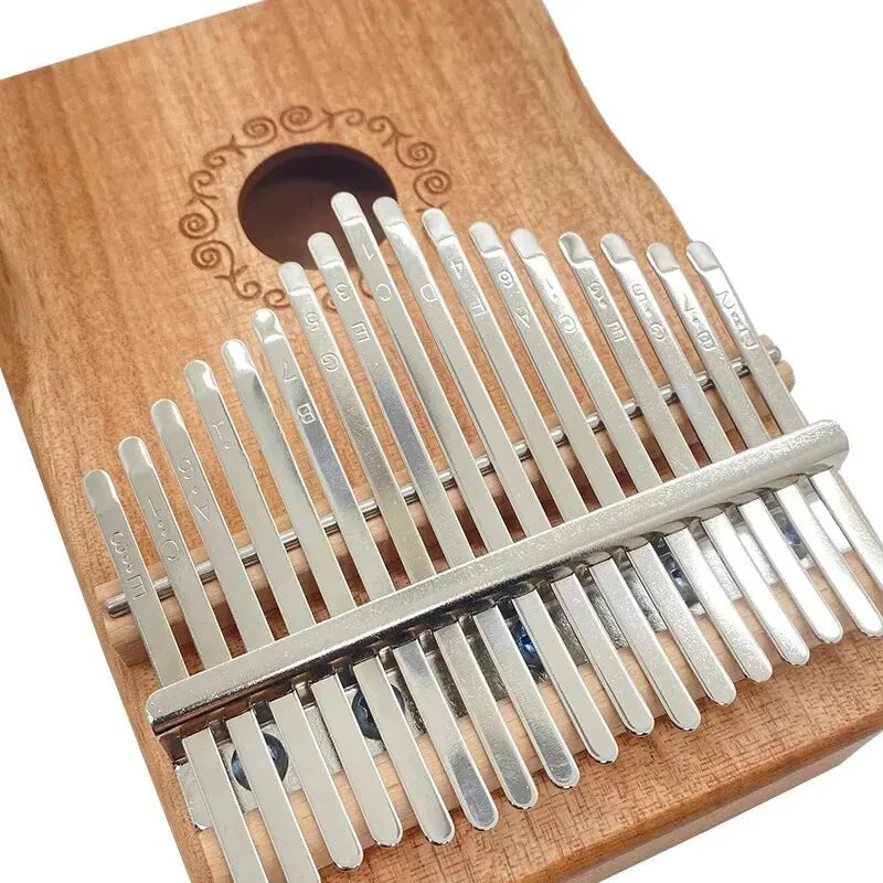 Kalimba with clear tone markings for beginners and children