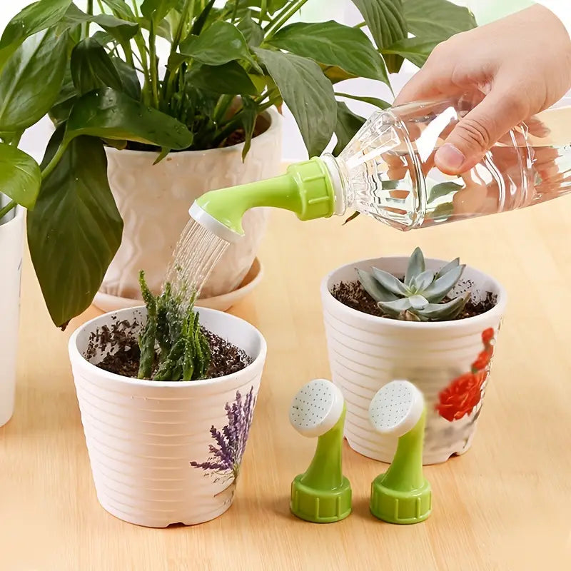 Mini watering sprinkler for bottles – Portable plant waterer for the garden