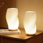 USB-Driven & Elegant Wave-Design Table Lamp | WaveGlow