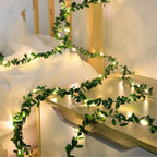 LED string lights with ivy vines – Decorative string lights for indoor and outdoor use