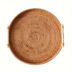 EcoRiva - Woven Rattan Serving Tray