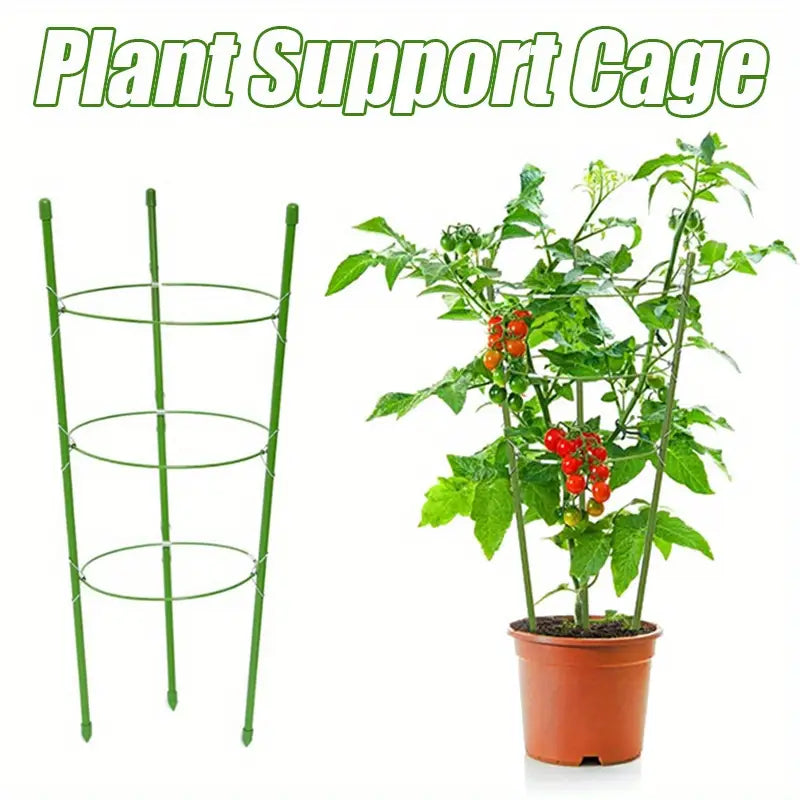 Climbing frame for plants – Sturdy support ring frame for climbing plants