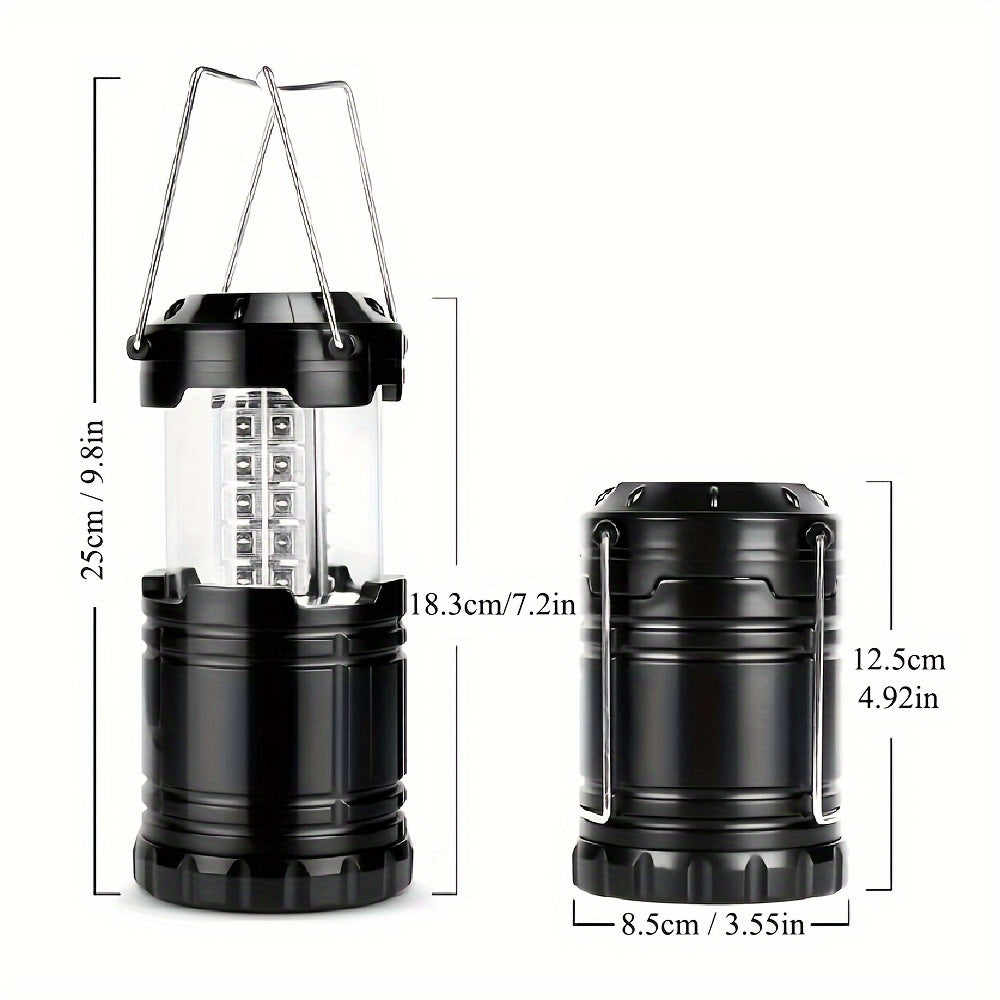 Rechargeable LED Emergency Lighting - Foldable Lamp with Adjustable Brightness for Outdoor and Power Outage