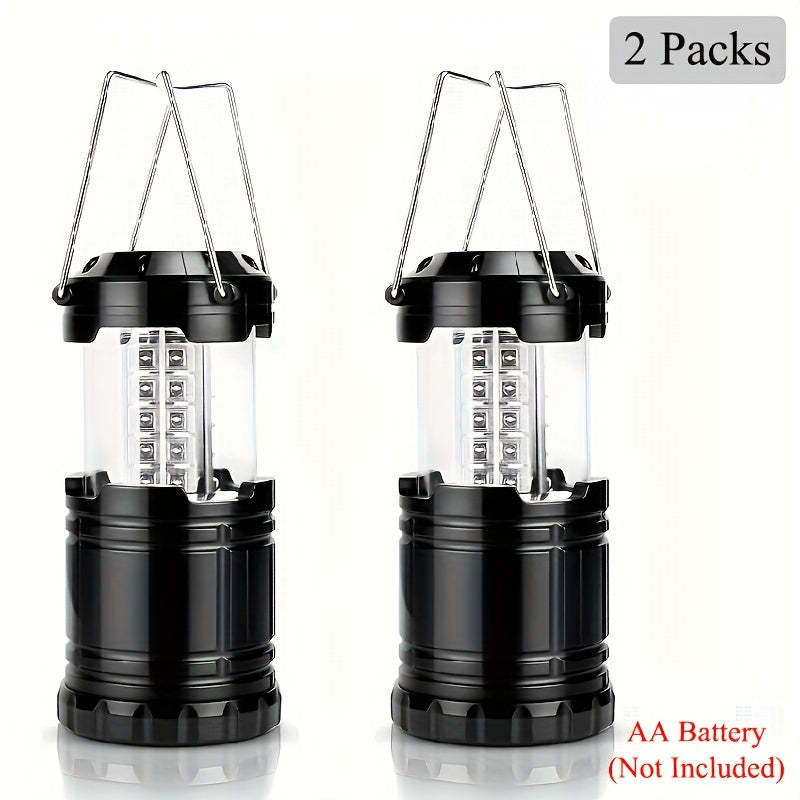 Rechargeable LED Emergency Lighting - Foldable Lamp with Adjustable Brightness for Outdoor and Power Outage