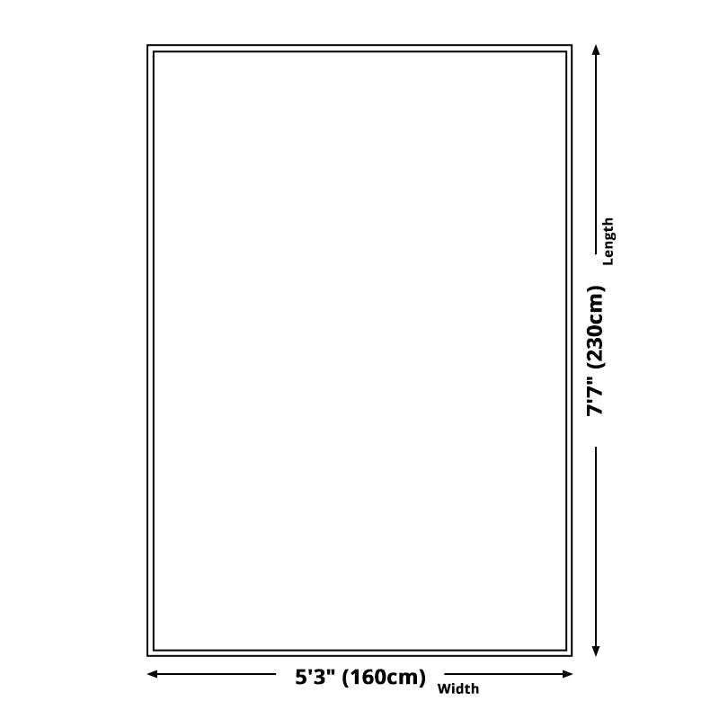 Novelty Living Room Irregular Rug Colorful Block Cube Print Rug Polyester Pet-Friendly Area Rug