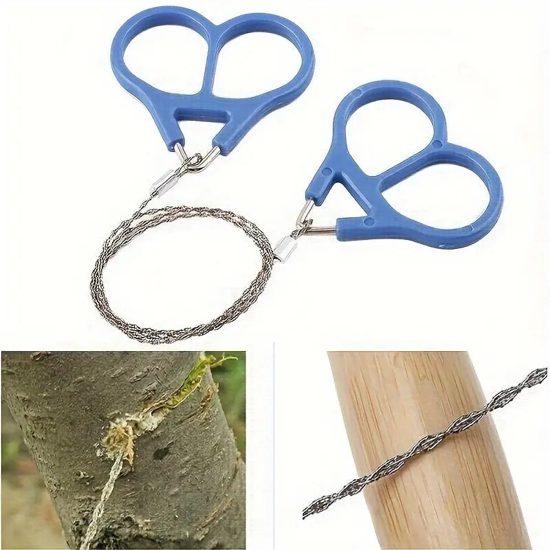 Wire saw for garden and outdoor – Compact saw for adventures and gardening