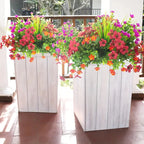 Artificial Wheat Grass Plant Made of Plastic – Decorative Grass for Garden, Home and Outdoor Area