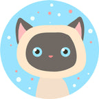 Kids Cartoon Animal Pattern Rug Blue and Pink Polyester Rug Washable Pet Friendly Non-Slip Rug for the Children's Room