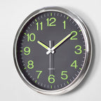 Silent LED Wall Clock 12" for Classroom